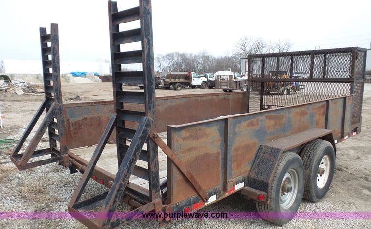 image for item L4763 2003 Load Trail equipment trailer