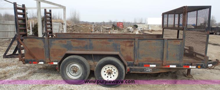 image for item L4763 2003 Load Trail equipment trailer