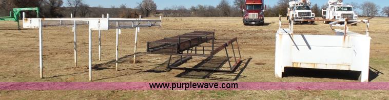 image for item L5752 Truck bed and racks