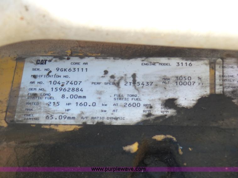 image for item L5754 1998 GMC C7500 bucket truck