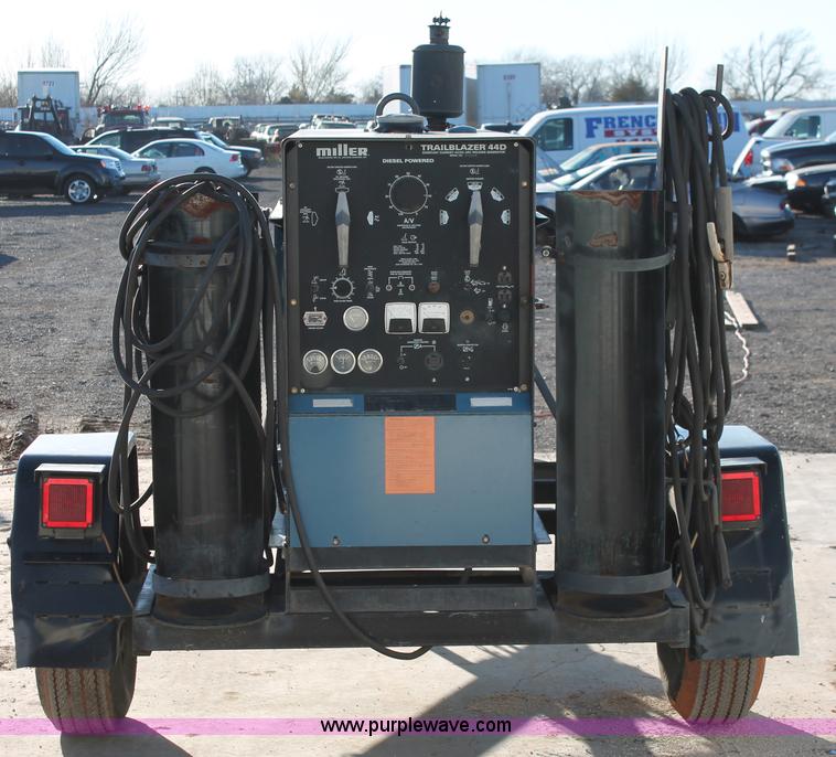 image for item L6843 Miller Trailblazer 44D Constant Current AC/DC arc welder/generator