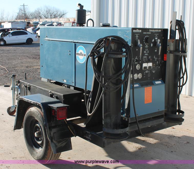 image for item L6843 Miller Trailblazer 44D Constant Current AC/DC arc welder/generator