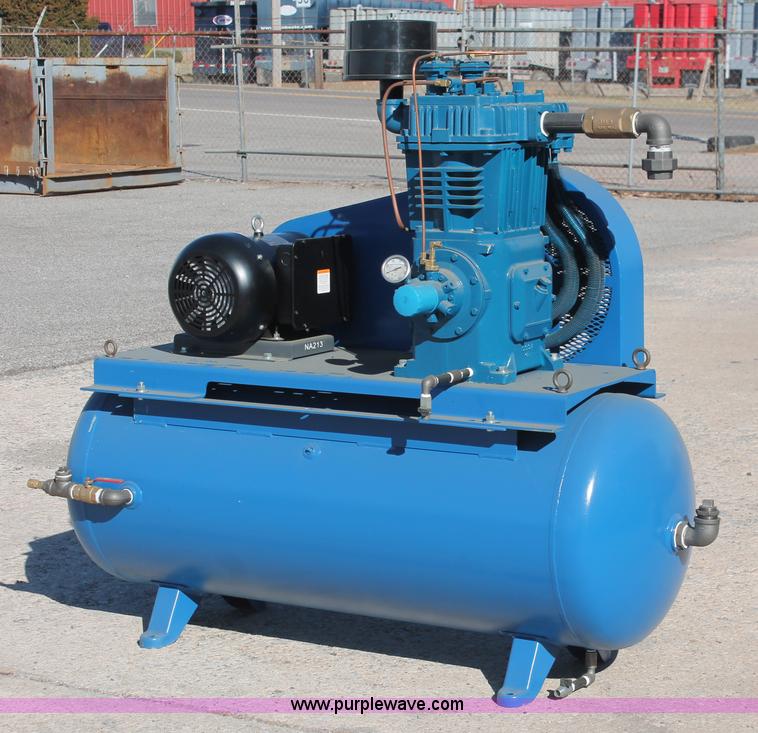 Quincy 350 air compressor in Oklahoma City, OK Item L6845 sold