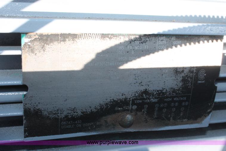 image for item L6846 2009 Sullivan Palatek 30DG air compressor