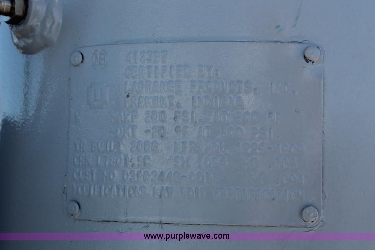 image for item L6846 2009 Sullivan Palatek 30DG air compressor