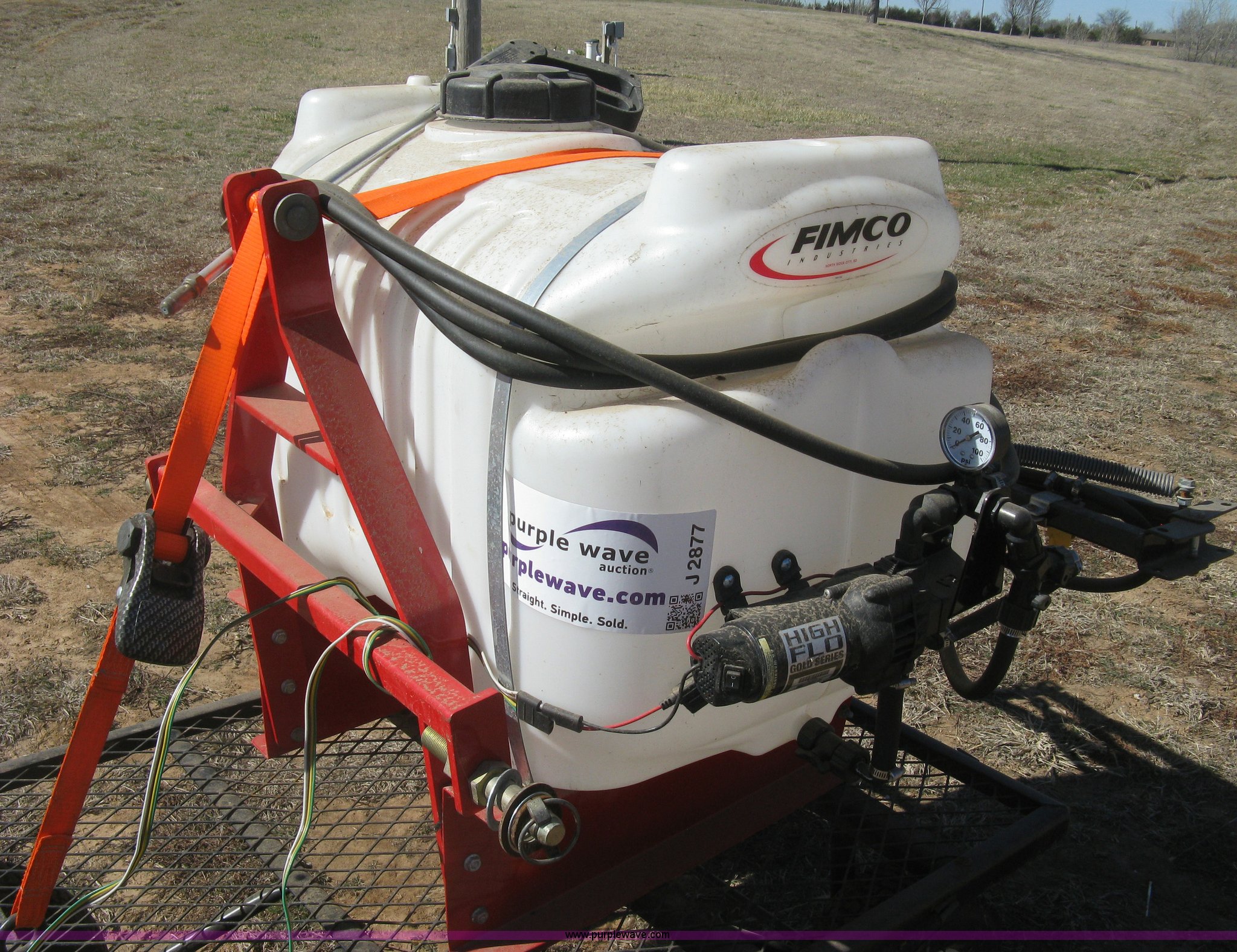 Fimco Ind three point sprayer in Sedgwick, KS Item J2877 sold