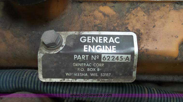 image for item BF9074 1992 Kohler SG020/3085C generator