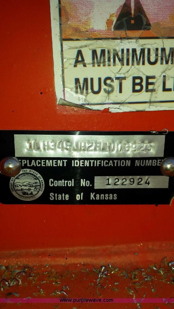 image for item BL9627 1994 Landoll 345-31 tilt deck trailer