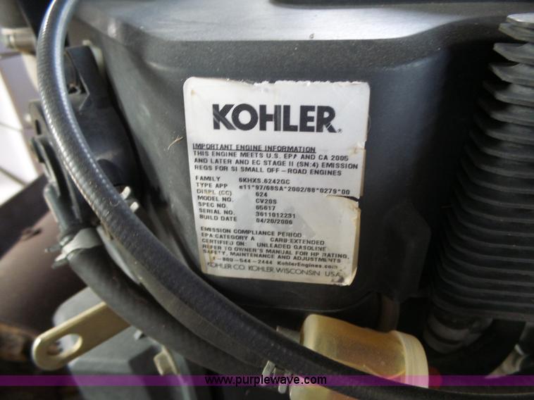 image for item BL9629 2007 Grasshopper 120K lawn mower