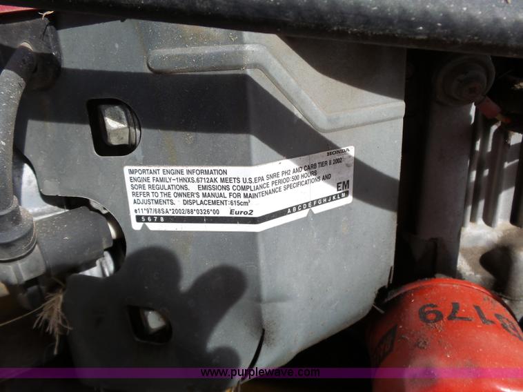 image for item BL9631 2006 Hustler FasTrak lawn mower