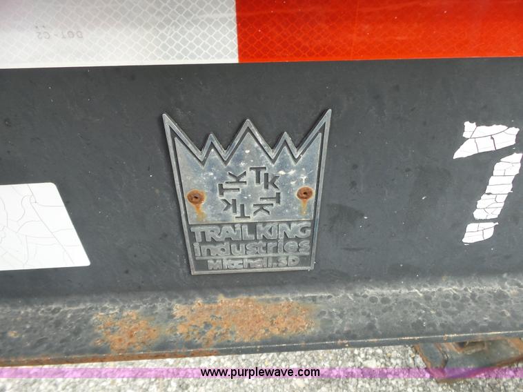 image for item BL9635 2000 Trail King TK20-2200 equipment trailer