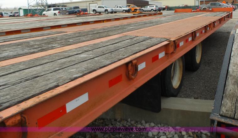 image for item BL9636 2002 Evaco Superline D020T312TSA tilt deck trailer