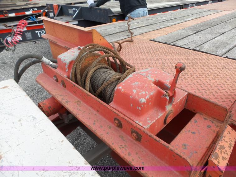 image for item BL9636 2002 Evaco Superline D020T312TSA tilt deck trailer