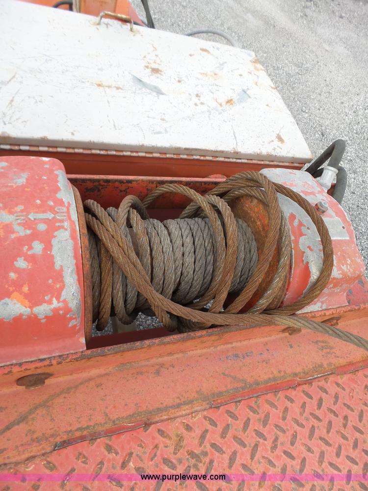 image for item BL9636 2002 Evaco Superline D020T312TSA tilt deck trailer