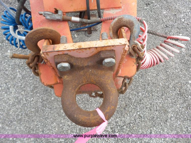 image for item BL9636 2002 Evaco Superline D020T312TSA tilt deck trailer