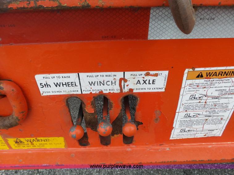 image for item BL9637 1994 Landoll 343-31 tilt deck trailer