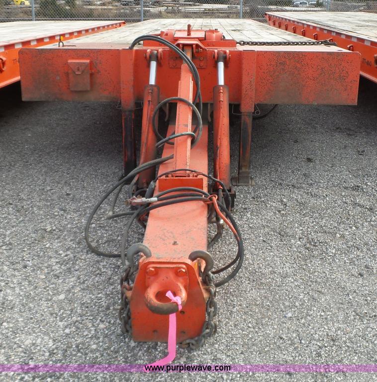 image for item BL9638 1991 Landoll 345 tilt deck trailer