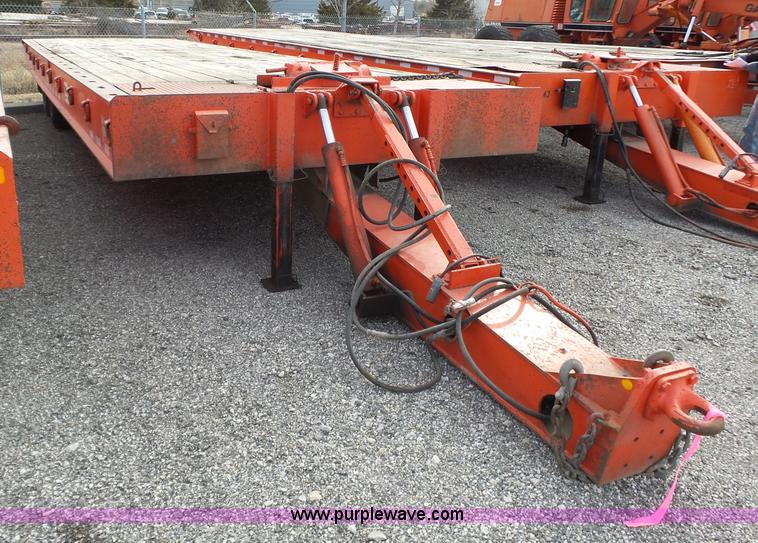 image for item BL9638 1991 Landoll 345 tilt deck trailer