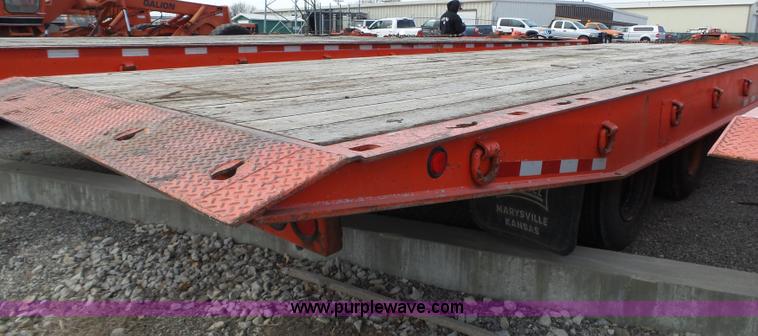 image for item BL9638 1991 Landoll 345 tilt deck trailer