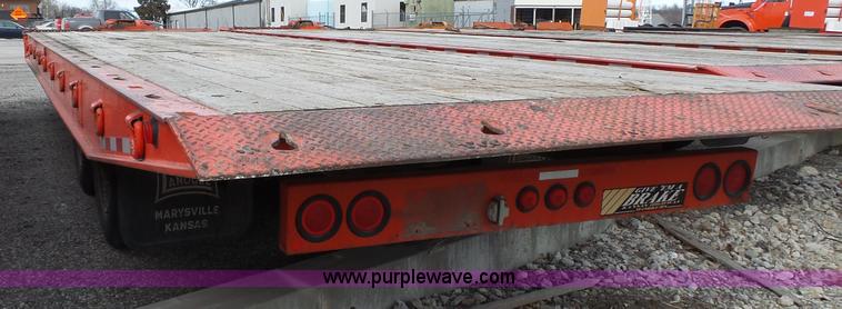 image for item BL9638 1991 Landoll 345 tilt deck trailer