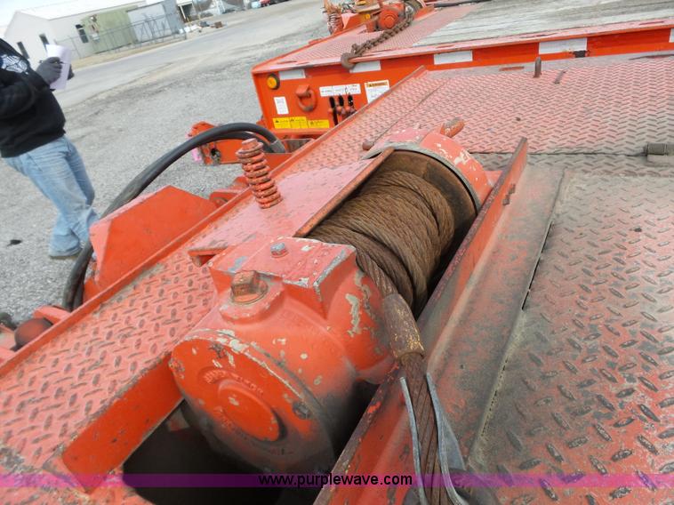 image for item BL9638 1991 Landoll 345 tilt deck trailer