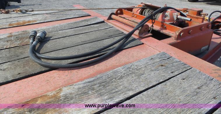 image for item BL9640 2006 Trail Eze TE401 tilt deck trailer