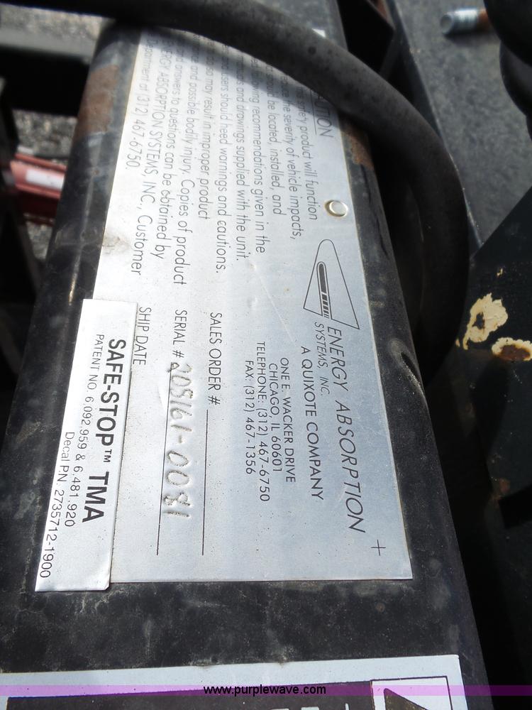 image for item BL9646 2003 Enabs Safe-Stop TM8290 crash attenuator