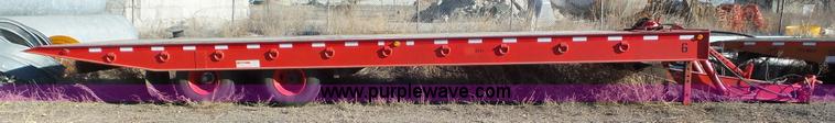 image for item J6198 1991 Landoll 345 equipment trailer