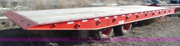 image for item J6198 1991 Landoll 345 equipment trailer