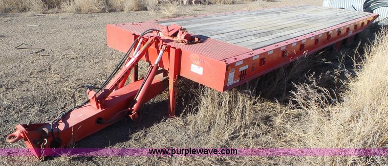 image for item J6198 1991 Landoll 345 equipment trailer