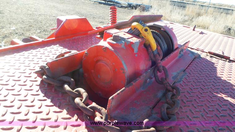 image for item J6198 1991 Landoll 345 equipment trailer