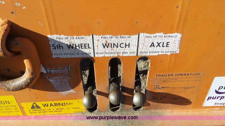 image for item J6199 1994 Landoll 345-31 equipment trailer