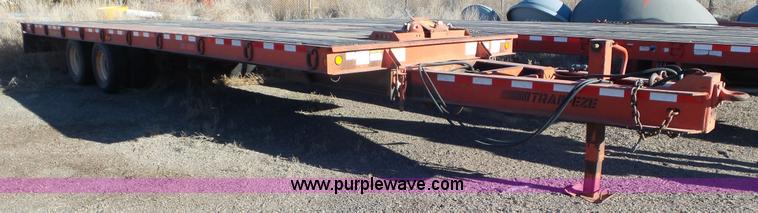image for item J6200 2001 Trail Eze PDLX20TC-31 equipment trailer