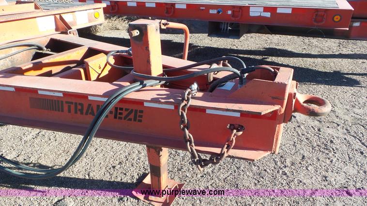 image for item J6200 2001 Trail Eze PDLX20TC-31 equipment trailer
