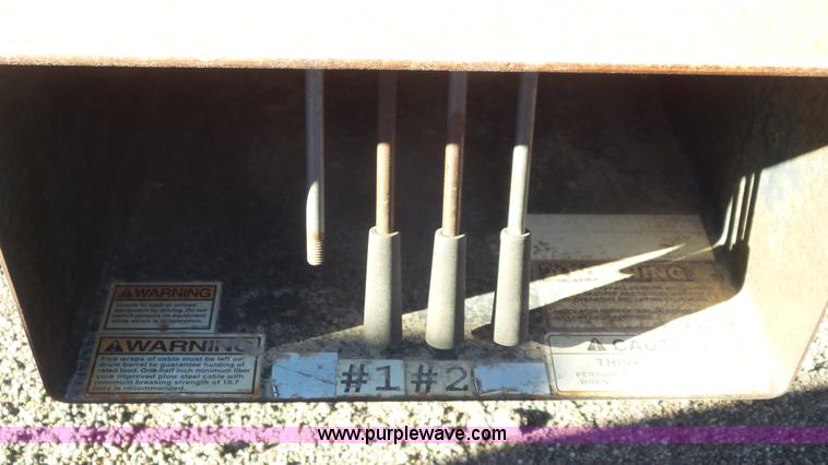 image for item J6200 2001 Trail Eze PDLX20TC-31 equipment trailer