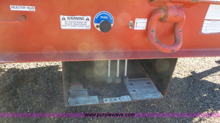 image for item J6201 2006 Trail Eze TE401 equipment trailer