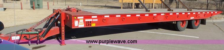 image for item J6205 1991 Landoll 345 equipment trailer