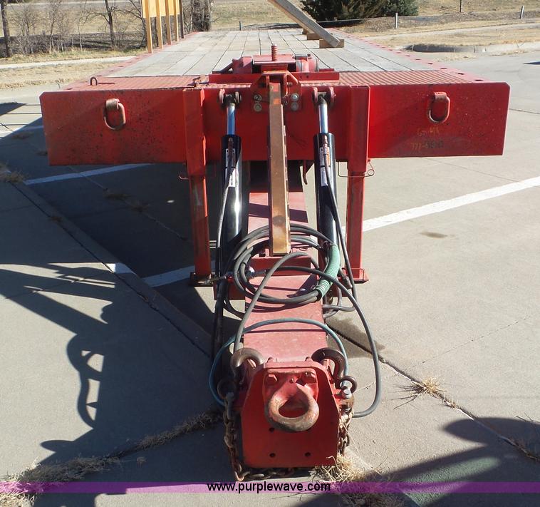 image for item J6205 1991 Landoll 345 equipment trailer