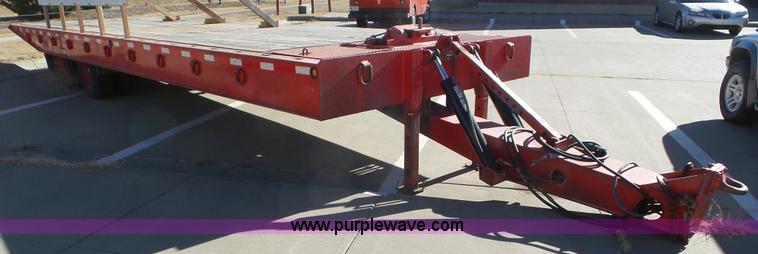 image for item J6205 1991 Landoll 345 equipment trailer