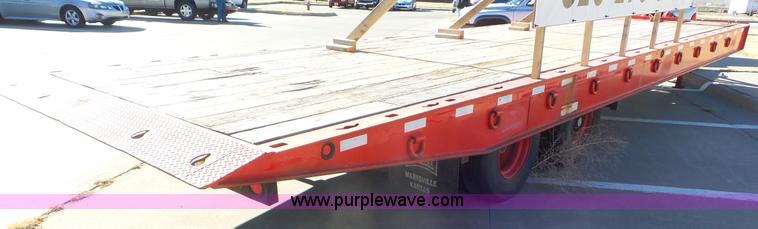 image for item J6205 1991 Landoll 345 equipment trailer