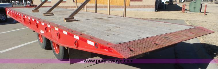 image for item J6205 1991 Landoll 345 equipment trailer