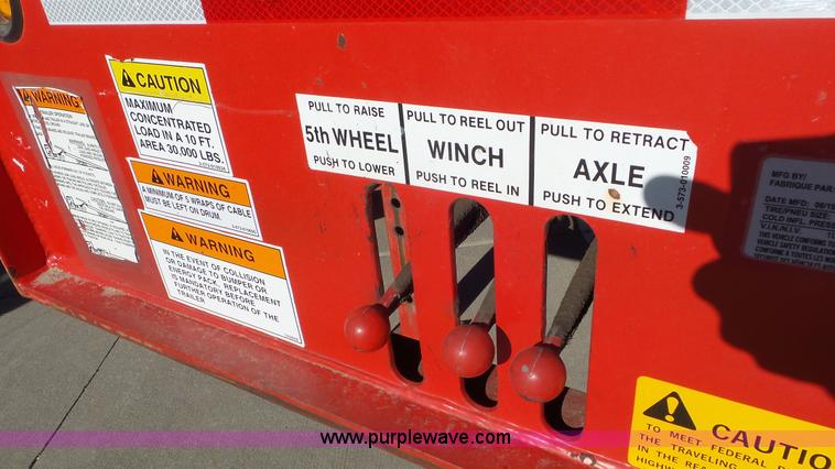 image for item J6205 1991 Landoll 345 equipment trailer