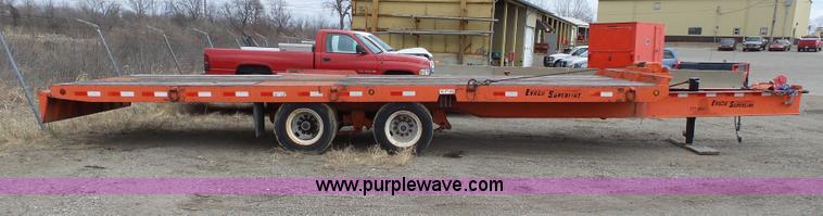 image for item J6276 2002 Evaco Superline D012T242T tilt deck trailer