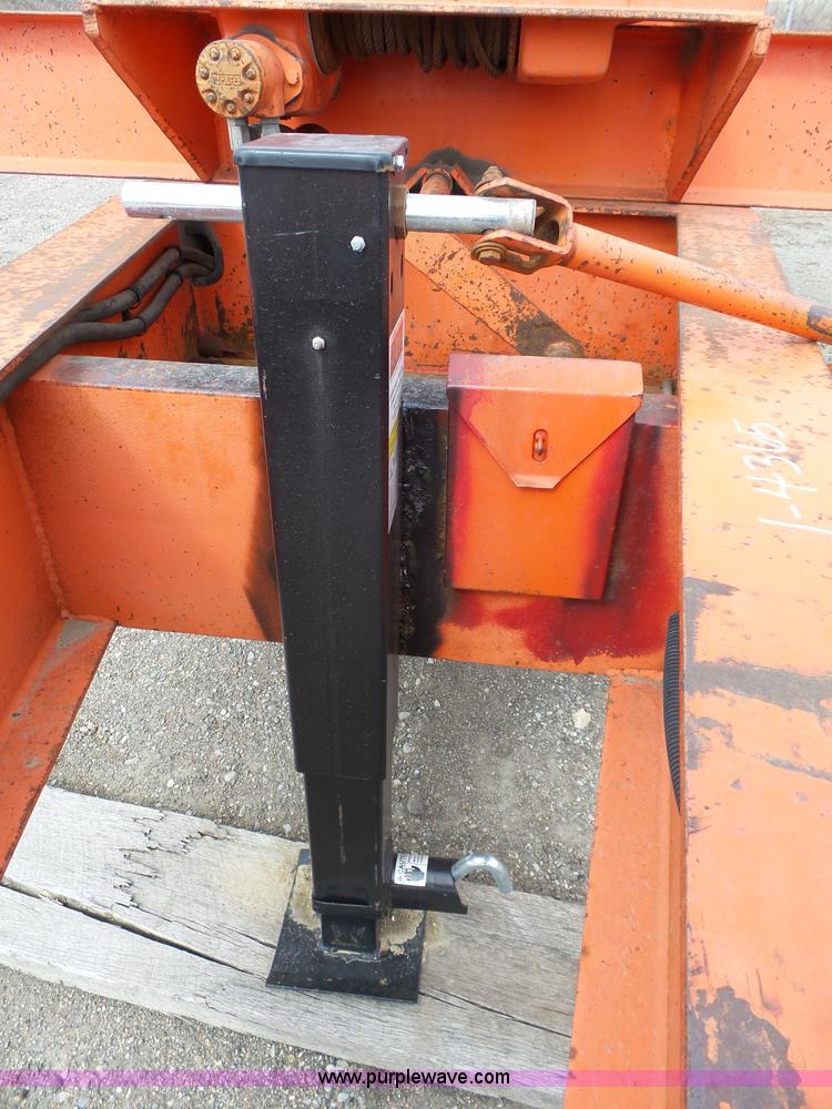 image for item J6276 2002 Evaco Superline D012T242T tilt deck trailer