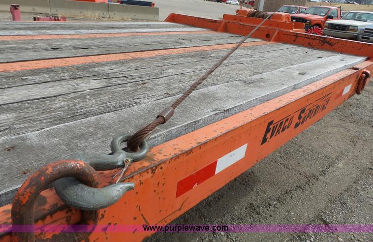 image for item J6276 2002 Evaco Superline D012T242T tilt deck trailer