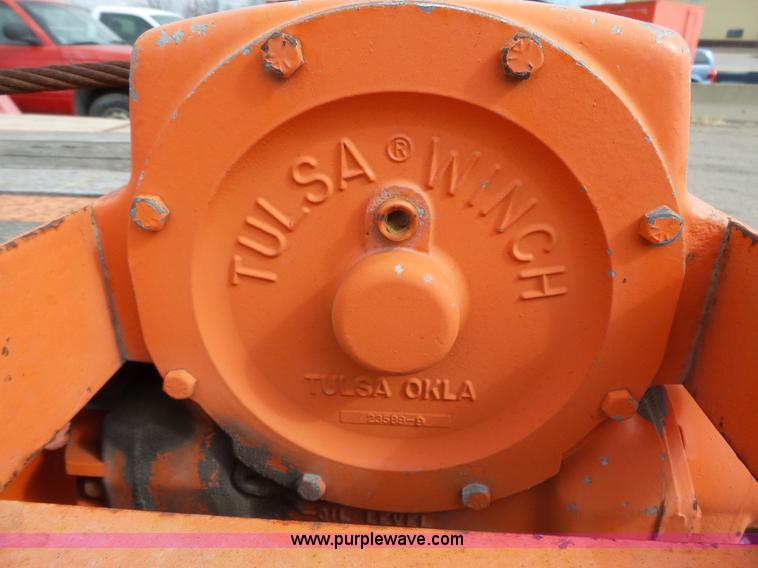 image for item J6276 2002 Evaco Superline D012T242T tilt deck trailer