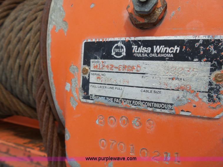 image for item J6276 2002 Evaco Superline D012T242T tilt deck trailer