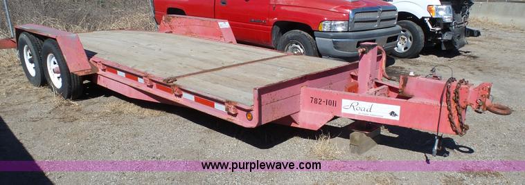 image for item J6277 2002 Fannin Road Hog equipment trailer