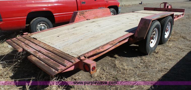 image for item J6277 2002 Fannin Road Hog equipment trailer