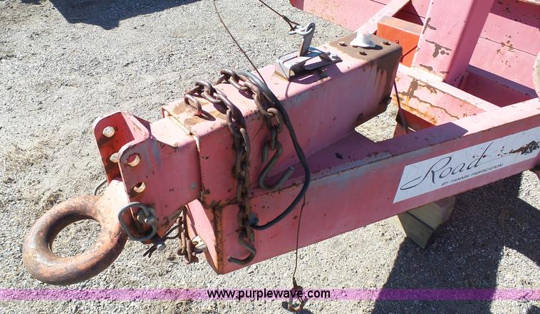 image for item J6277 2002 Fannin Road Hog equipment trailer